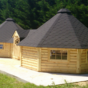16.5m² Twin Grill Cabin