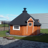 17m Grill Cabin with extension