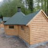 17m Grill Cabin with extension