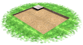 Concrete Paving Flag Base