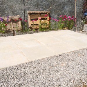 Concrete Paving Base shed base