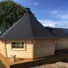 17m Sloping Wall Grill Cabin with Extension 17m Sloping Wall Grill Cabin with Extension