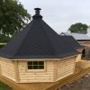 17m Sloping Wall Grill Cabin with Extension 17m Sloping Wall Grill Cabin with Extension