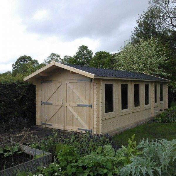 Crossley Custom Built Garden Workshop Log Cabin