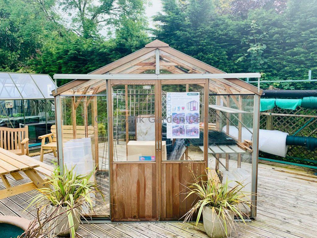 Alton Cedar Greenhouse 8 x 8