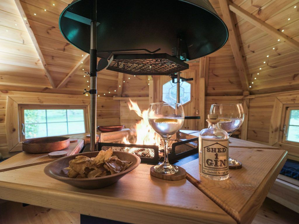 The Den Scandinavian Barbecue Cabin on Airbnb