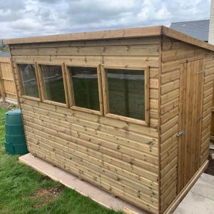 Tanalised Pent Heavy Duty Shed