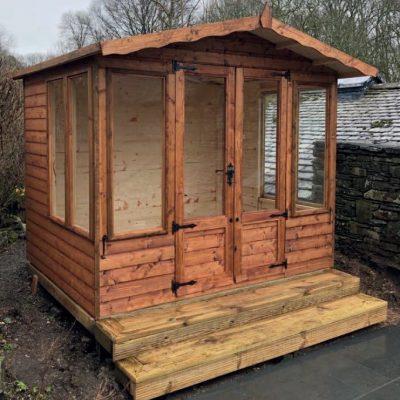 Carisbrook 8ft Wide Summerhouse from Northwest Garden Buildings