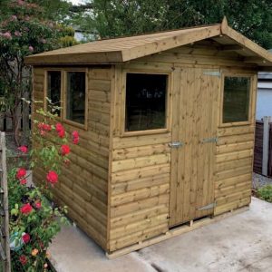 The Oxford pressure treated shed from Northwest Garden Buildings