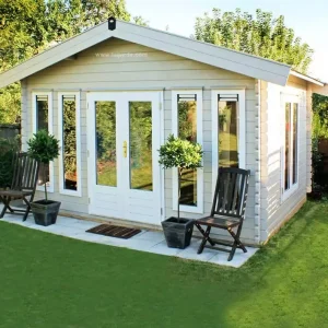 Lugarde Log Cabin B15 from Carr Bank Garden Centre