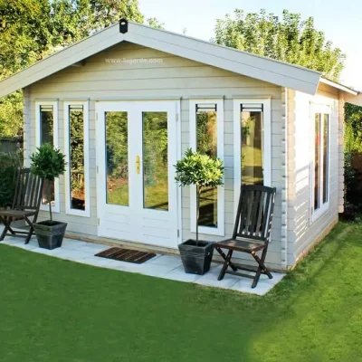 Lugarde Log Cabin B15 from Carr Bank Garden Centre