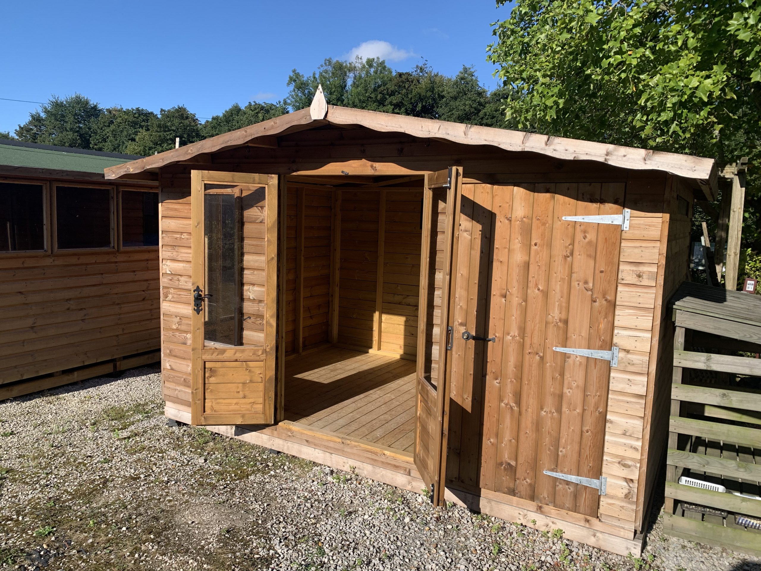 Dual Combination Shed & Summerhouse from Carr Bank Garden Centre Dual Combination Shed & Summerhouse from Carr Bank Garden Centre