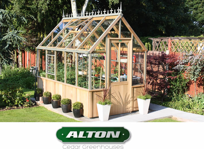 Alton Cedar Wooden Greenhouses