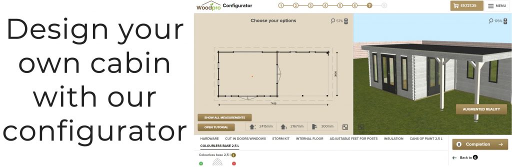Woodpro Configurator - Design your own Garden Room