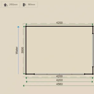 Lugarde Garden Office PR15 Floor Plan