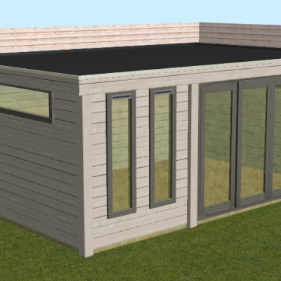 Lugarde Garden Centre Display Building Garden Office 5.3m x 3.5m