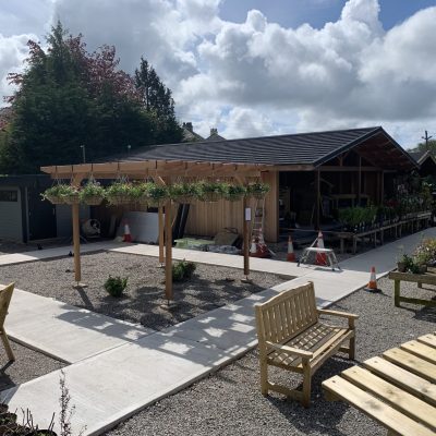 Western Red Cedar 4.5m Pergola