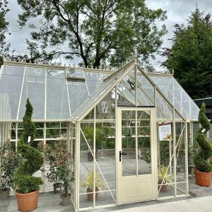 Robinsons Reicliffe Victorian Greenhouse 15' x 20' in Ivory