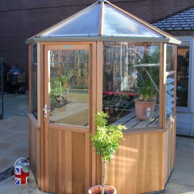 Alton Octagonal 6 x 6 Cedar Greenhouse