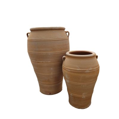 Pithos Cretan Terracotta pots both Sizes