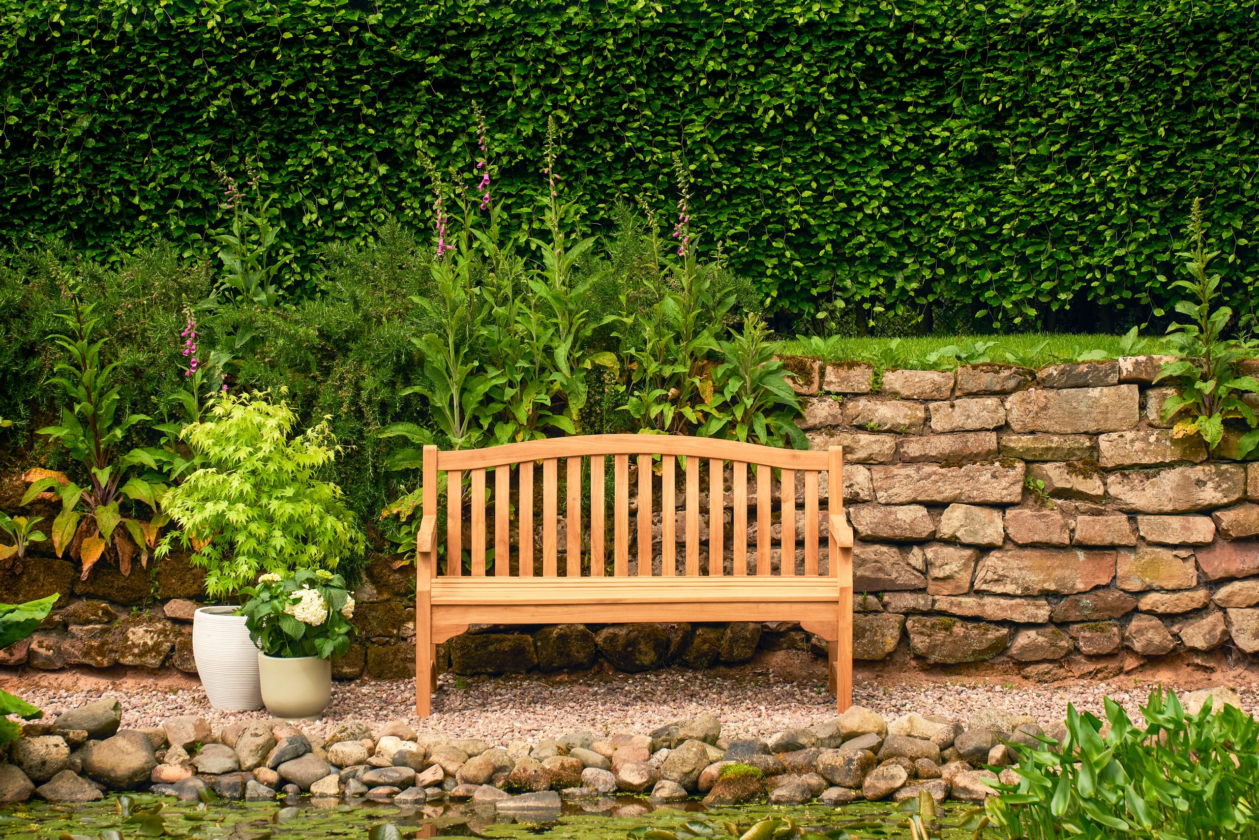Kingsbury Teak Bench 120 (4ft) Kingsbury Teak Bench 120 (4ft)