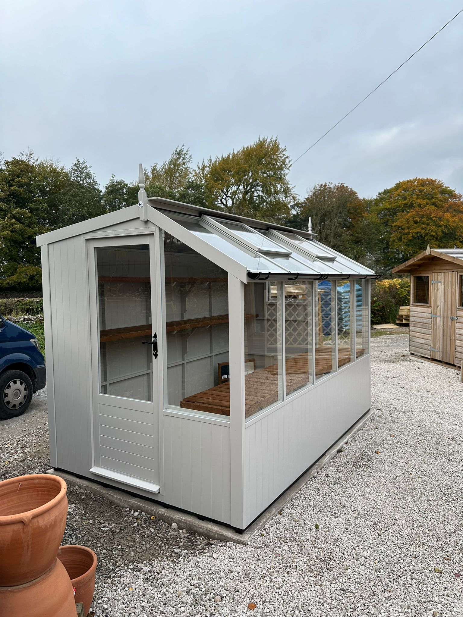 Swallow Jay Potting Shed at Carr Bank Garden Centre Swallow Jay Potting Shed at Carr Bank Garden Centre