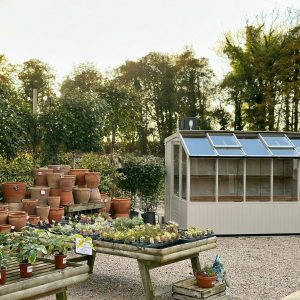 Swallow Jay Potting Shed at Carr Bank Garden Centre