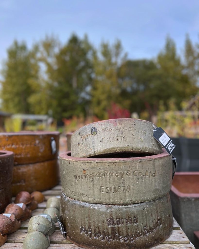 Errington Reay Troughs at Carr Bank Garden Centre
