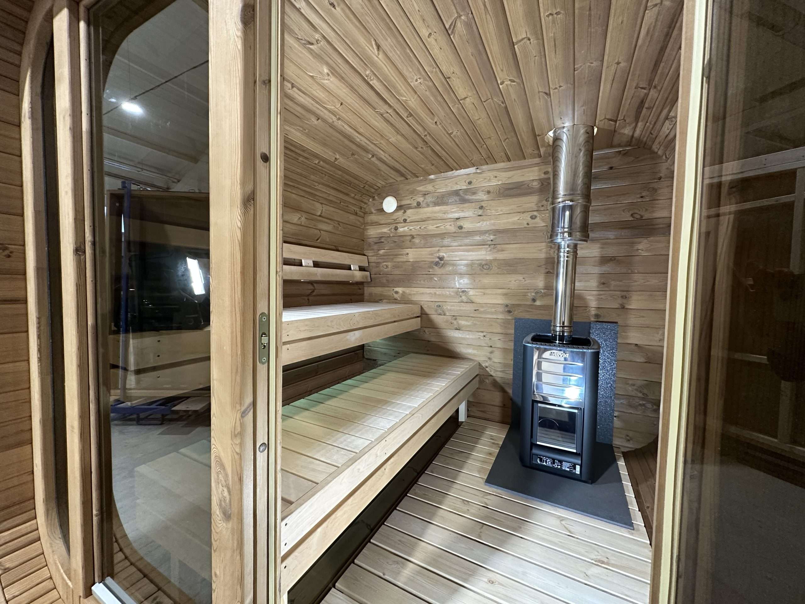 2.3m Cube Sauna Internal Layout 2.3m Cube Sauna Internal Layout