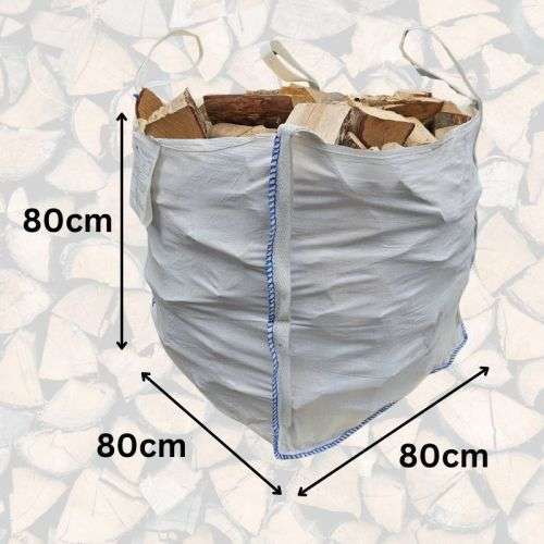 Logs Dumpy Bag Size Logs Dumpy Bag Size