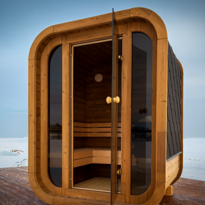 Cube Mini Sauna from Carr Bank Garden Centre