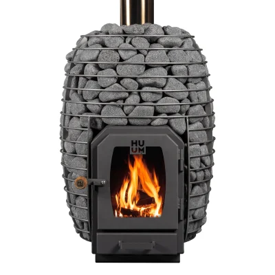 HUUM Hive Wood Burning Sauna Heater - wood fired stove for outdoor garden sauna