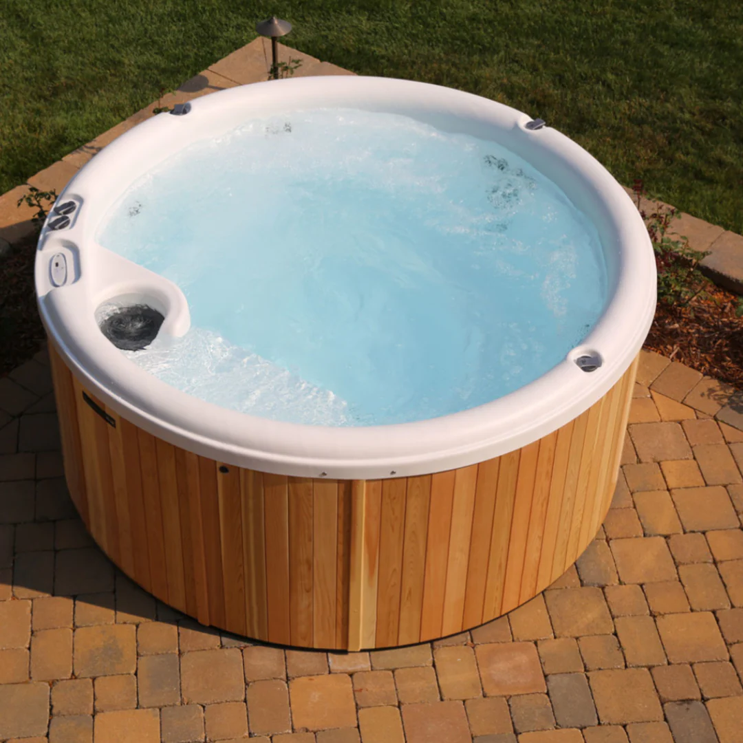 Warrior XL Classic Series Cedar Hot Tub - outdoor hot tub from Carr Bank Garden Centre