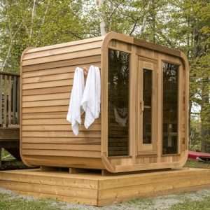 Luna Clear Cedar Sauna