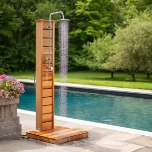 Western Red Cedar Outdoor Sunlight Shower