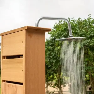Western Red Cedar Sunlight Shower Head