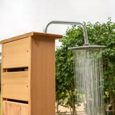 Western Red Cedar Sunlight Shower Head