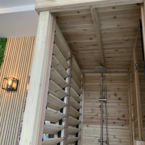 Pure Cube Sauna with Shower Room