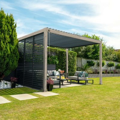 Nova Titan Pergola Wood Look 3m x 4m
