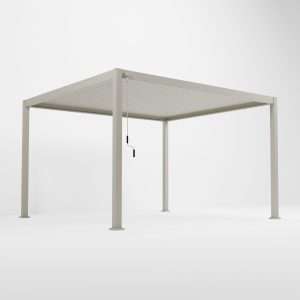 Nova Titan Pergola 4m x 3m Pebble Grey