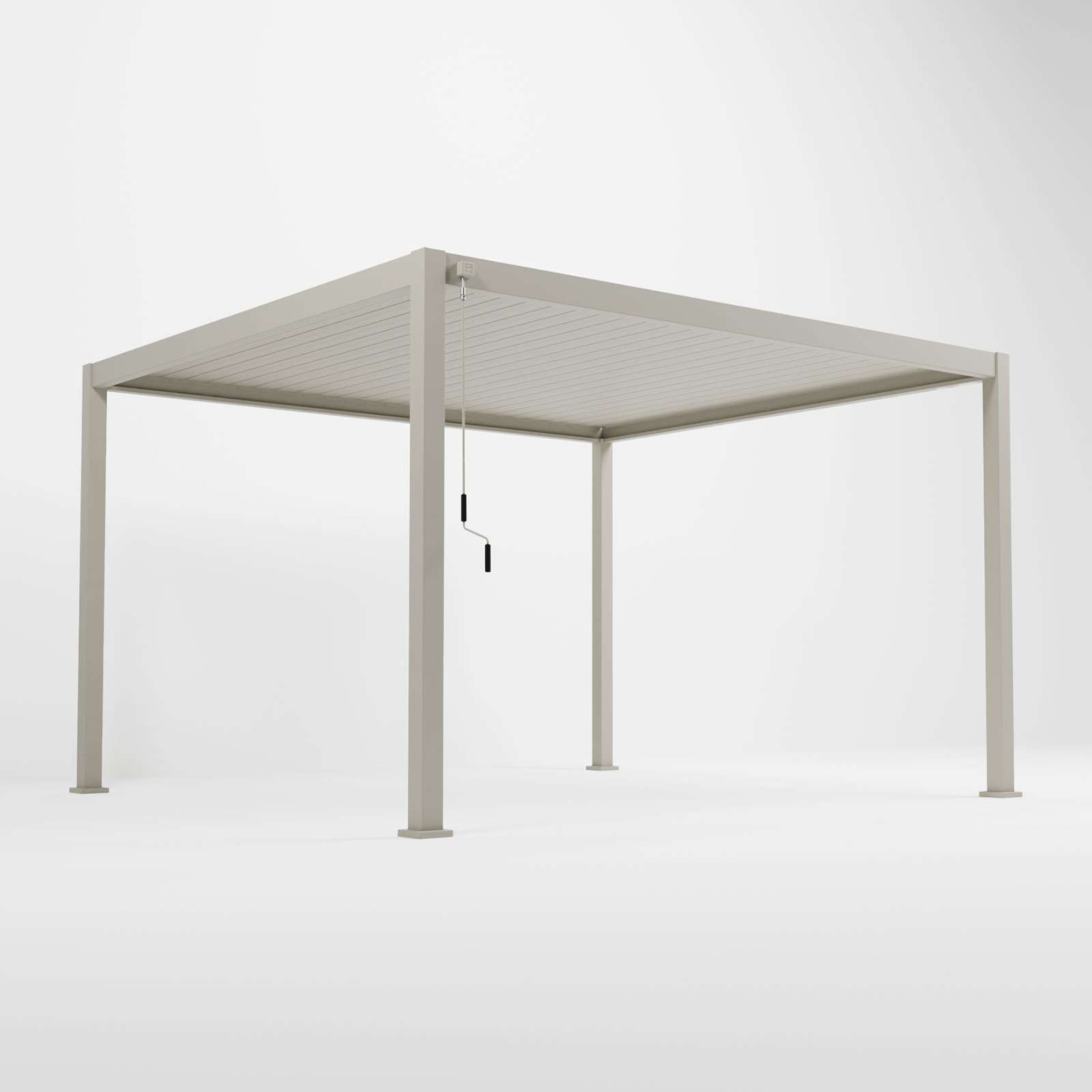 Nova Titan Pergola 4m x 3m Pebble Grey Nova Titan Pergola 4m x 3m Pebble Grey