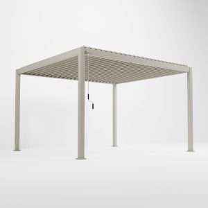Nova Titan Pergola 4m x 3m Pebble Grey