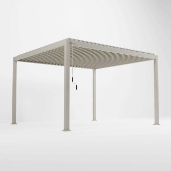 Nova Titan Pergola 4m x 3m Pebble Grey Nova Titan Pergola 4m x 3m Pebble Grey