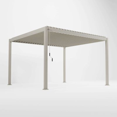 Nova Titan Pergola 4m x 3m Pebble Grey